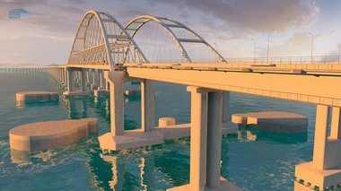 Проект моста в Крым получил положительное заключение Главгосэкспертизы и подтвердил достоверность сметной стоимости 