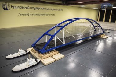 Ученые смоделировали транспортировку судоходных арок Крымского моста