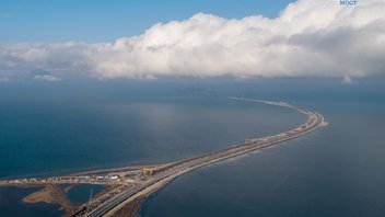 Дорожники развивают дальние и ближние автоподходы к Крымскому мосту