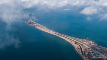Дорожники развивают дальние и ближние автоподходы к Крымскому мосту